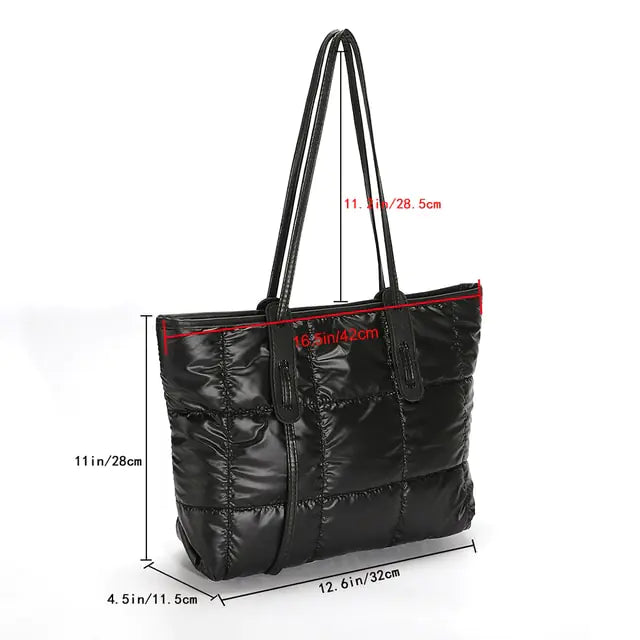 Padded Tote Handbags