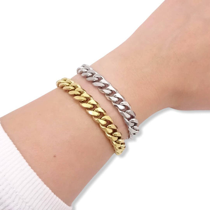 Chunky Cuban Chain Bracelet