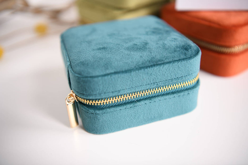 Velvet Jewelry Travel Case