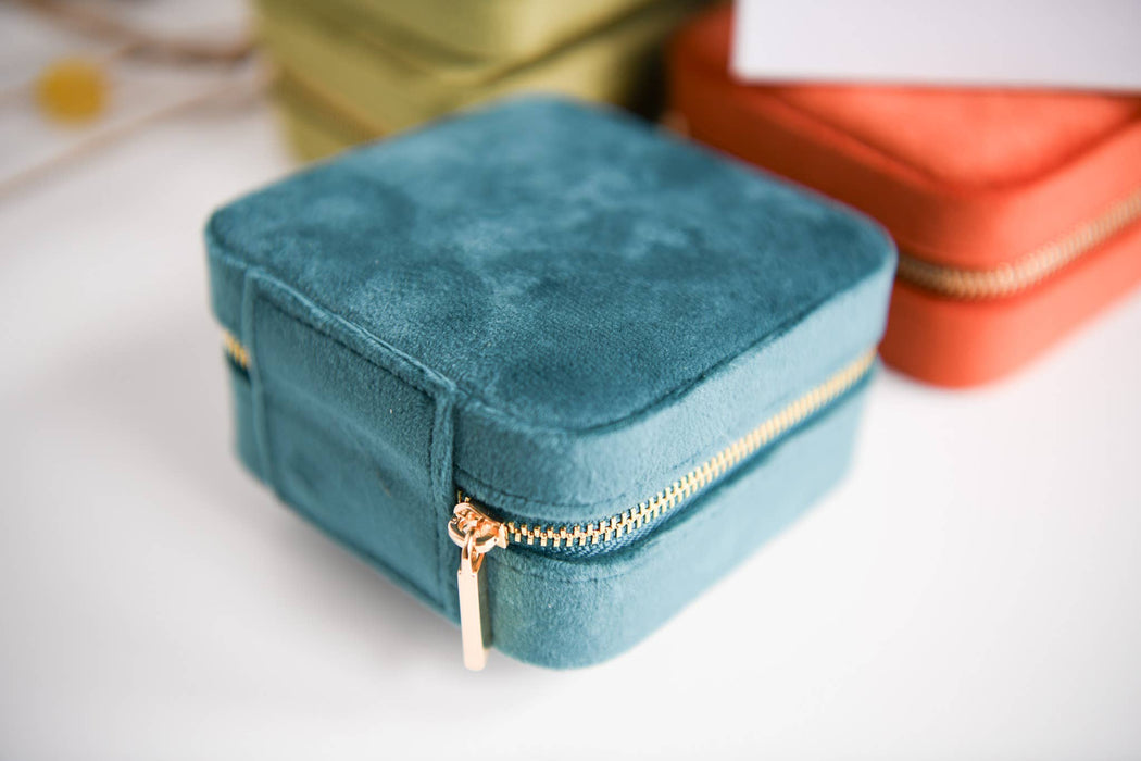 Velvet Jewelry Travel Case