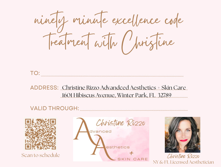 Gift Card for a Facial Treatment