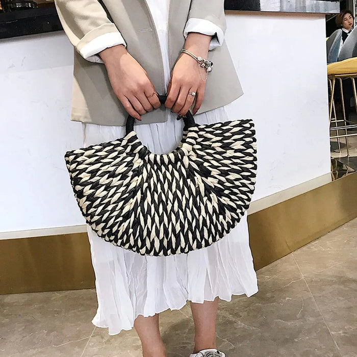 Rattan Straw Bag