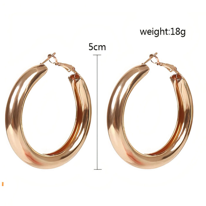 Aura Hoop Earrings