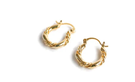 Gold & Silver Geometric Earrings